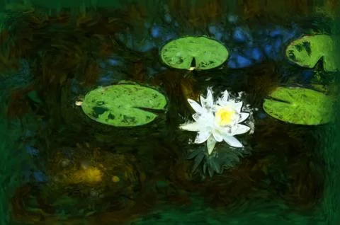The Lily Flower Stock Illustration