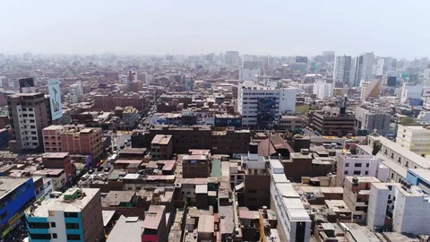 Lima Aerial (Surquillo) Stock Footage 106006772