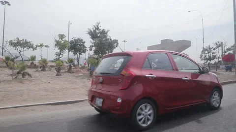 Lima by car Stock Footage 46625684