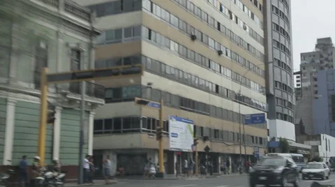 Lima by car Stock Footage 46625714