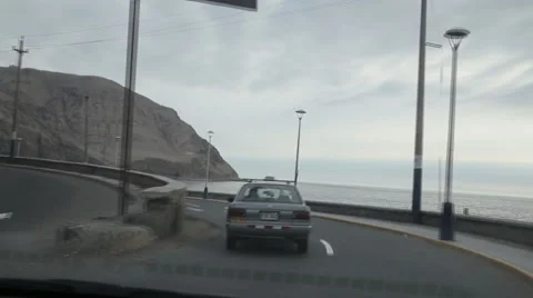 Lima by car Stock Footage 46625884