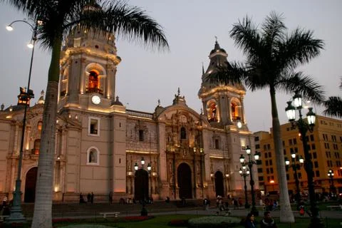 Lima centro, peru Stock Photos