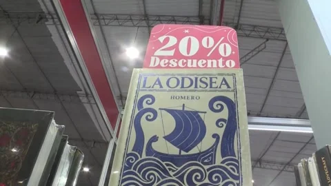 Lima International Book Fair marks 30th edition with Ecuador as guest of honor,  스톡 동영상 340311936