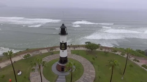 Lima lighthouse  near Видео 75172049
