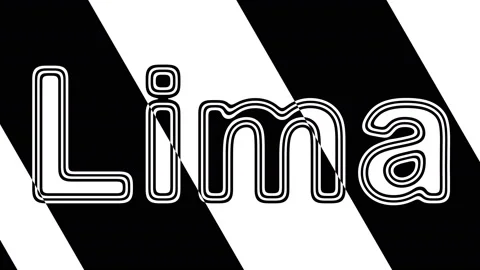 Lima. Looping footage has 4K resolution. Illustration. Stock Footage 105693747