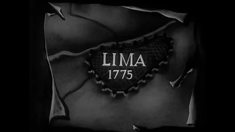 Lima, Peru in 1944, modernizing and expanding to become a major world city, with Stock Footage
