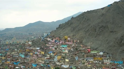 Lima Peru Aerial Stock Footage 71413091