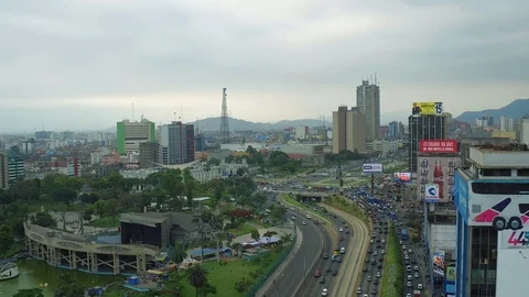 Lima Peru Aerial Stock Footage 71413822