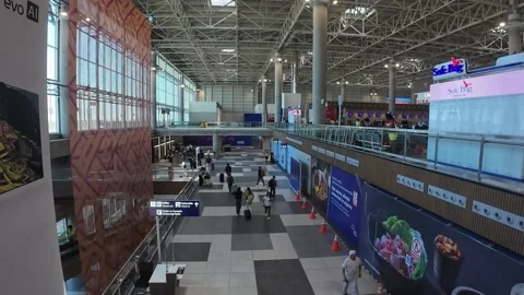 Lima, Peru - March 16, 2026 - the new Jorge Chavez International Airport Stock-Footage 332337953