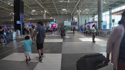 Lima, Peru - March 16, 2026 - the new Jorge Chavez International Airport Stock-Footage 332339799