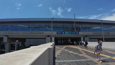 Lima, Peru - March 16, 2026 - the new Jorge Chavez International Airport Video stock 333446350