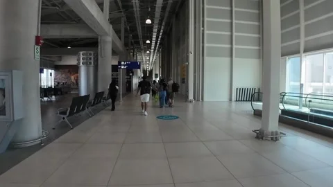 Lima, Peru - March 16, 2026 - the new Jorge Chavez International Airport Video stock 333449249