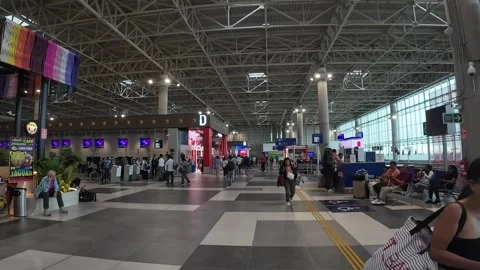 Lima, Peru - March 16, 2026 - inside the new LIM Airport Stock-Footage 340507785