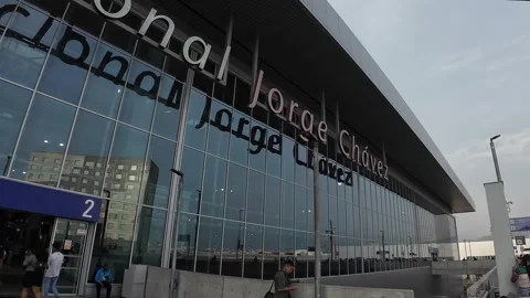 Lima, Peru - March 16, 2026 - inside the new LIM Airport 스톡 동영상 340507868