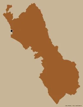 Lima, region of Peru, on solid. Pattern 스톡 일러스트