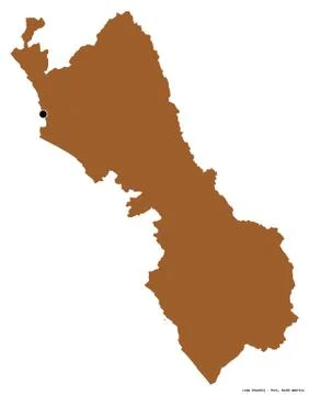 Lima, region of Peru, on white. Pattern 스톡 일러스트