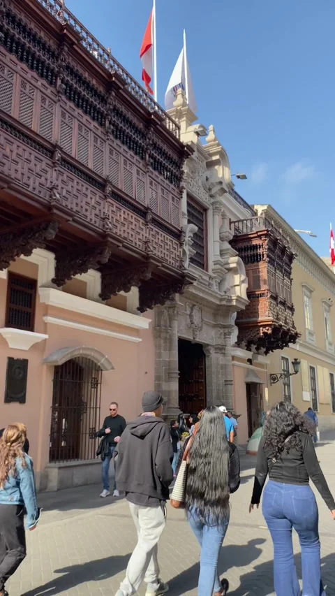 Lima Street Stock Footage 280136006