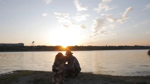 Liman sunset 20RR Stock Footage 91602358