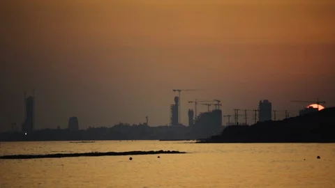 Limassol construction Stock Footage 119771306