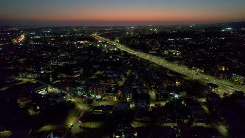 Limassol in the evening 1 Stock Footage 256684165