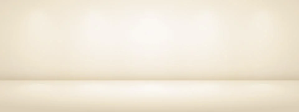 Limbo beige background with light shadow. Abstract studio gradient bg. Mode.. Stock Illustration