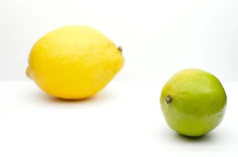 Lime and lemon Stock Photos