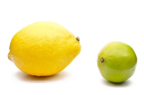 Lime and lemon Stock Photos