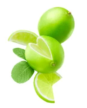 Lime and mint Stock Photos