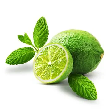 Lime and mint Stock Photos