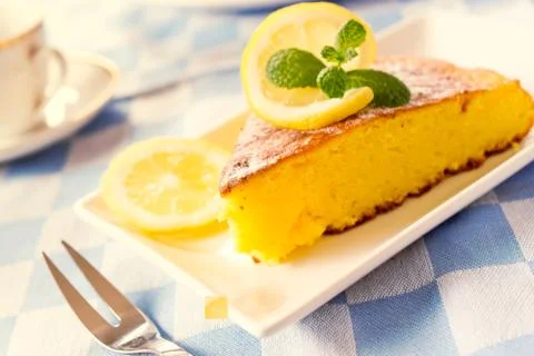 Lime cake Stock Photos