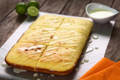 Lime cake Stock Photos