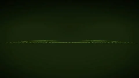 Lime central crest wave particle surface background 스톡 동영상 342636840