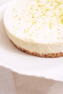 Lime cheese cake Stock Photos