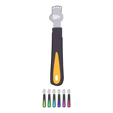 Lime citrus zester vector cartoon graphic Stock Illustration