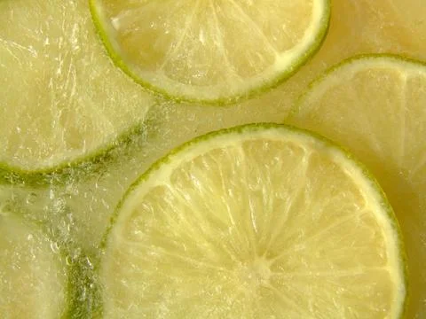 Lime close up Stock Photos