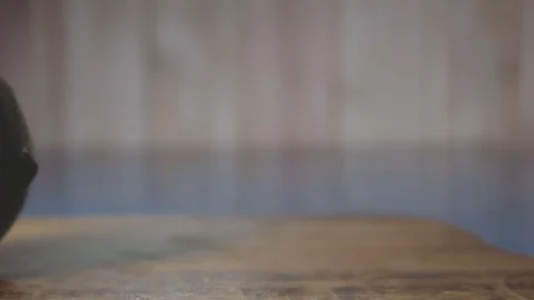 Lime on cutting board Stock Footage 73816256