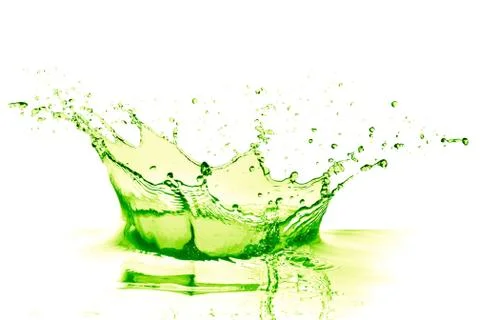 Lime drink splash Foto stock