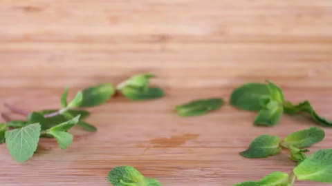 Lime Falling Cutted Stock Footage 128522455