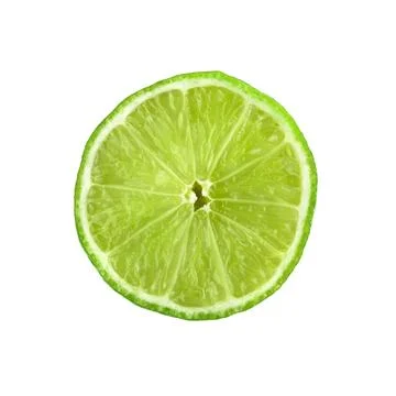 Lime fruit  on white Stock Photos
