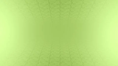 Lime green 3d space with abstract box pattern futuristic geometrical background Stock Footage 307685725