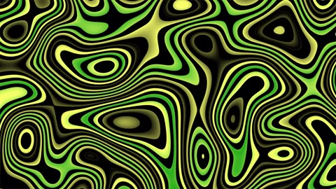 Lime green abstract background with circles and lines pattern. Stock Footage 313793550