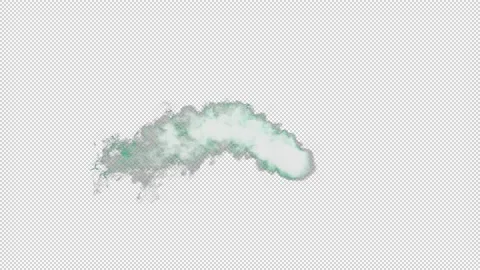 Lime green and White Smoke 스톡 동영상 198130491