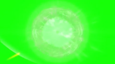 Lime green background with white explosion and yellow streak Video stock 338004436