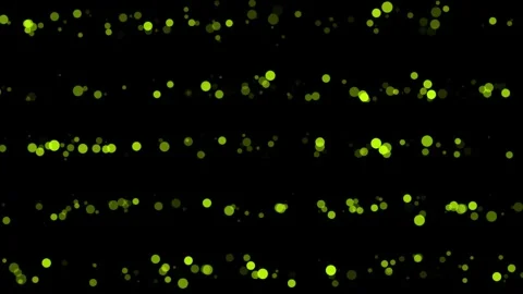 Lime green color bubbles particles appearing disappearing over background Stock Footage 307694560