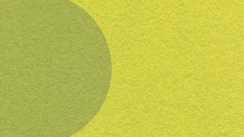 Lime green paper texture background with olive semicircle and copy space fo.. Stock Illustration