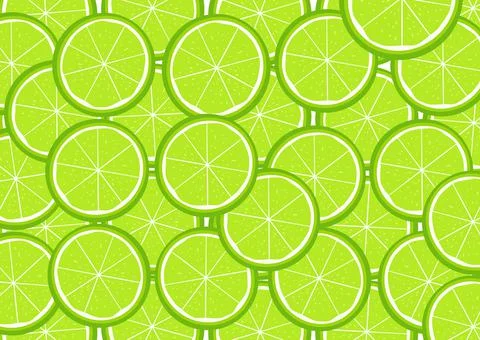 Lime herb slide pattern for medical treatment vector, fresh wallpaper ep06 Stock Illustration