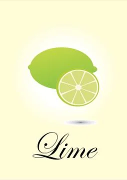 Lime Stock Illustration