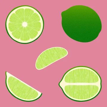Lime Stock Illustration