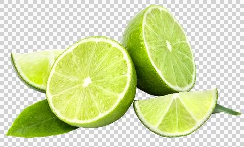Lime isolated Stock Photos