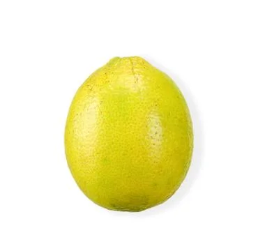 Lime isolated on white clipping path Stock Photos